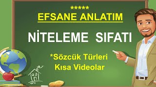 Sıfat  Sözcük Türleri  Niteleme Sıfatı  Ön Ad  Sıfat Konu Anlatımı  NOKTA ATIŞ [upl. by Socem]