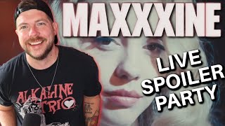 MAXXXINE Spoiler Party LIVE [upl. by Waldman13]