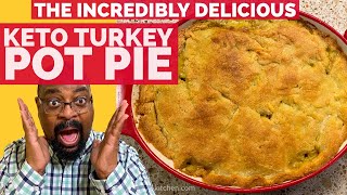 Keto Turkey Pot Pie  Incredibly Delicious [upl. by Paza]