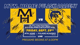 Mountain Home Bombers Football vs Pulaski Academy Bruins Football [upl. by Eeral]