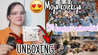 Moje 120 kamieni i minerałówUnboxing kamieni z USA i zestawu oraz układam kolekcję na nowo😍 [upl. by Thant]