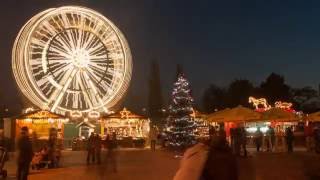 Adventmarkt  Blumengärten Hirschstetten  Timelapse [upl. by Einaoj]