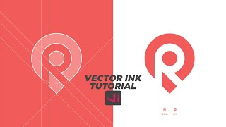 Designing A professional Looking Logo In Vector Ink For Beginners  Vector Ink Tutorial [upl. by Woodruff]