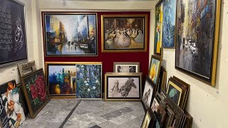 Frames Gallery  Picture Frames  Wall Frames  Decoration Wholesale Market in Rawalpindi 2023 [upl. by Barbour183]