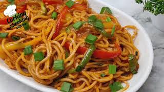 Schezwan Noodles Recipe  Veg Noodles Recipe  Street Food  Indo Chinese Food  Noodles Recipe [upl. by Sheepshanks463]