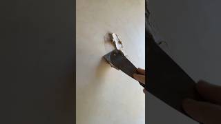 How to Patch Large Holes in Textured Plaster Walls  Pink Powder Room Refresh [upl. by Marney687]