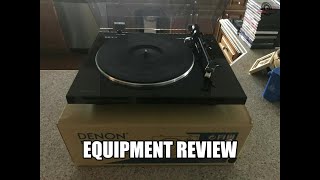 Equipment Review Denon DP300F Turntable [upl. by Ariem657]