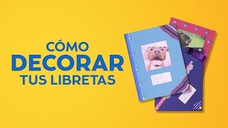 Cómo decorar tus libretas para este regreso a clases  Coppel [upl. by Petit]