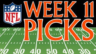 NFL Week 11 Picks  Picking the winner of each game [upl. by Ashley]