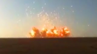 Massive Explosion Shockwave Hits Camera [upl. by Barstow979]