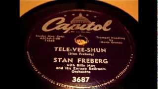 Stan Freberg  TeleVeeShun 78 rpm [upl. by Megdal]