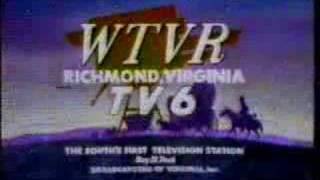 WTVRTV 6 Richmond VA SignOn 1990 [upl. by Thadeus221]