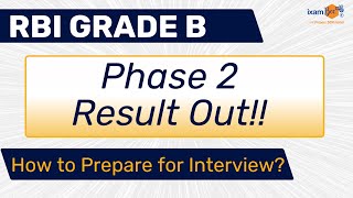 RBI Grade B Phase 2 Results Out Congratulations to Qualified candidates [upl. by Burnaby]