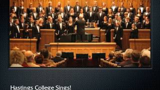 Stroope Lamentations of Jeremiah The Hastings College Choir [upl. by Haidebez]