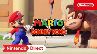 Mario vs Donkey Kong  Nintendo Direct 9142023 [upl. by Jc26]