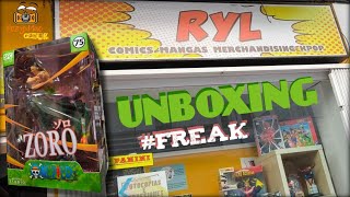 RORONOA ZORO ONE PIECE ABYSTYLE STUDIO UNBOXING RYL SHOP MARBELLA [upl. by Olegnaid]