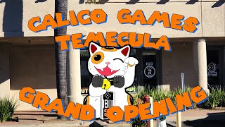 Calico Games Temecula Grand Opening  NEW RETRO GAME STORE 1011132024 [upl. by Jeri]