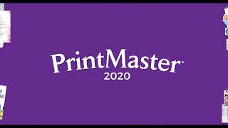 PrintMaster 2020 Tutorials Working With Scratch Project And ReadyMade Projects [upl. by Nivrem]