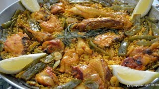 Receta de Paella Valenciana paso a paso Cómo se hace la paella [upl. by Iclek397]