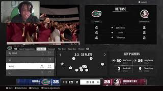 NCAA25 COACH WOOD vs Florida STATE [upl. by Astrid228]