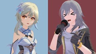 Genshin quotBOSS Themequot VS Honkai Star Rail quotBOSS Themequot [upl. by Granger]