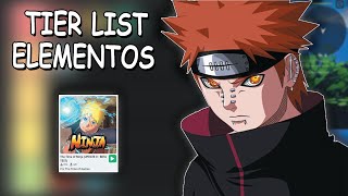 TIER LIST DOS MELHORES ELEMENTOS DO THE TIME OF NINJA ROBLOX [upl. by Benedikt354]