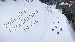 Rodeln im Skigebiet Speikboden  Slittare  Sledding [upl. by Eilloh]