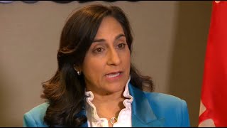 Defence Minister Anita Anand comments on aerial object shot down over Yukon – February 11 2023 [upl. by Nnyleitak673]