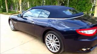 Maserati GranCabrio POV [upl. by Laekim344]