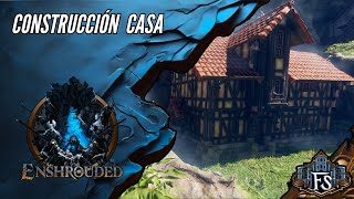 ¡Construyendo una Casa Medieval en Enshrouded  Guía de Construcción [upl. by Riabuz677]