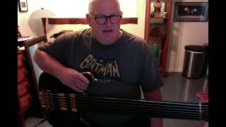 2000 Alembic 7 String Spoiler Fretless Bass DemoTrevor Lindsey [upl. by Bohlin]