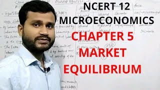 market equilibrium class 12  chapter 5 microeconomics class 12 [upl. by Anadal]