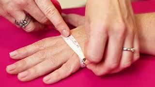 How to measure for lymphedema hand garments – mediven harmony [upl. by Rennug820]