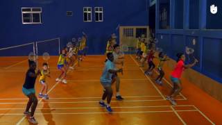 Desarrolla tu coordinación al ritmo de samba  Bádminton [upl. by Bahe]