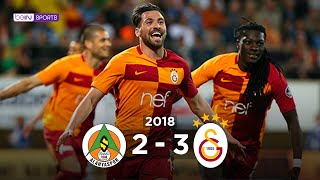 A Alanyaspor 2  3 Galatasaray  Maç Özeti  201718 [upl. by Rudman603]