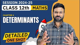 Determinant Detailed One Shot  Class 12 Maths CH  4 Detailed One Shot  VidyaWise [upl. by Aciret]