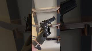 Beretta fs92 krom Cerekote kaplama weapon titanium wepaons gun ideas beretta knife how to change gun [upl. by Anyotal402]