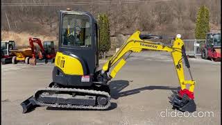 YANMAR Vio 254 Demo Tuscher and Milas Company TMC [upl. by Ehtnax]