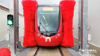 Tram wash in Cuenca Ecuador by ISTOBAL [upl. by Brause]