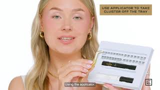 How To Apply Eylures UNDERLASH Salon Extension Kit [upl. by Rapp]