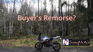 BMW G310GS 1 year review  Buyers Remorse or MustBuy [upl. by Aicatan]