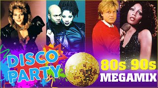 Dance Disco Songs Legend Golden Disco Greatest Hits 70s 80s 90s Medley Nonstop Eurodisco Megamix [upl. by Sybyl753]