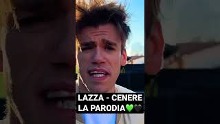 PARODIA LAZZA CENERE 💚🖤 Sanremo 2023  iPantellas [upl. by Boylston]