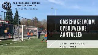 OMSCHAKELVORM OPBOUWENDE AANTALLEN [upl. by Wynne]