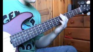 Kings of Leon  Revelry bass cover  Nick Latham [upl. by Elleda]