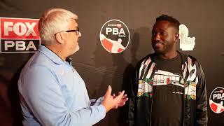 Hannibal Buress on the Red Carpet at the 2021 CP3 PBA Celebrity Invitational [upl. by Noirda]