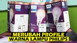 Cara Merubah Profile Warna Lampu Smart LED Wifi Tanpa Aplikasi dan Tanpa Internet Lagi [upl. by Amaras]