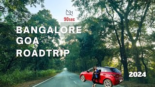 Bangalore to goa raodtrip 2024  Road condition food stops complete drive an tolls [upl. by Romain]