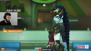 POTG DAFRAN WIDOW  TRACER OVERWATCH 2 GAMEPLAY SEASON 11 [upl. by Attenev]