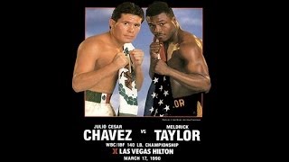 Julio César Chavez vs Meldrick Taylor marzo 17 de 1990 PELEA COMPLETA [upl. by Rimaa]